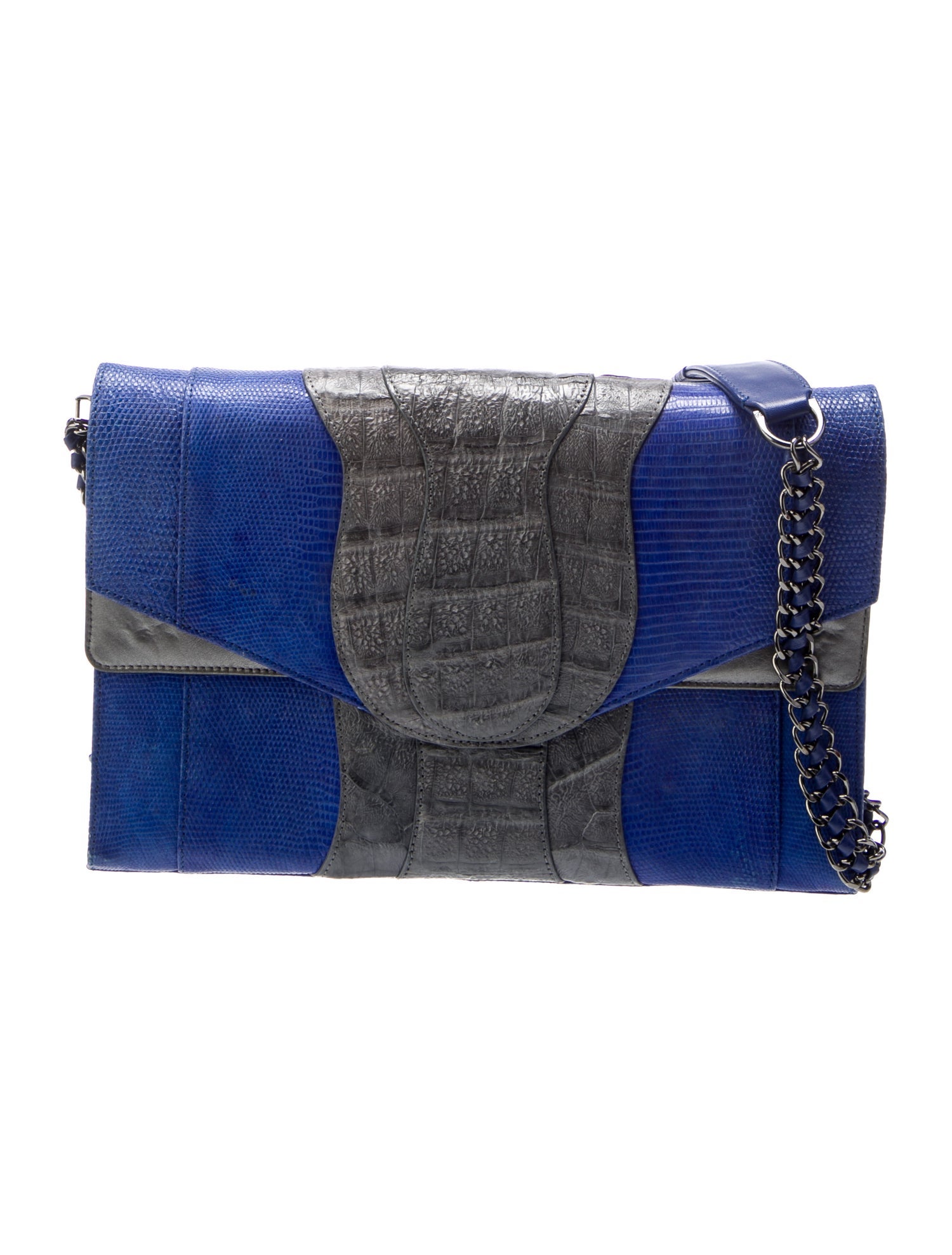 Khirma Eliazov Lizard Shoulder Bag