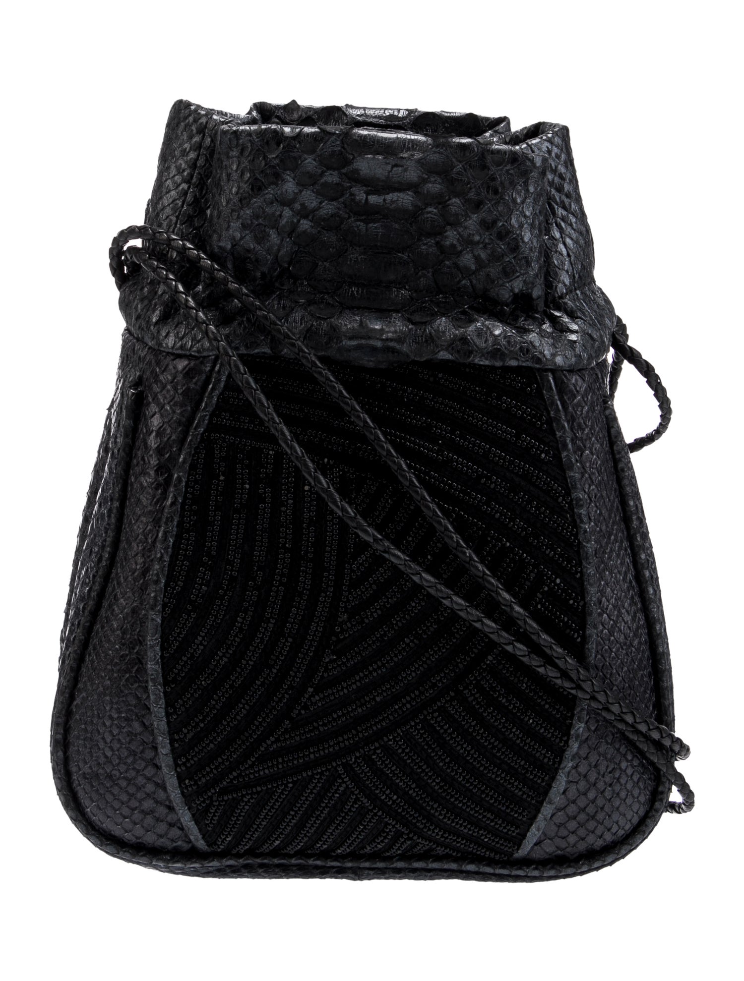Khirma Eliazov Snakeskin Shoulder Bag