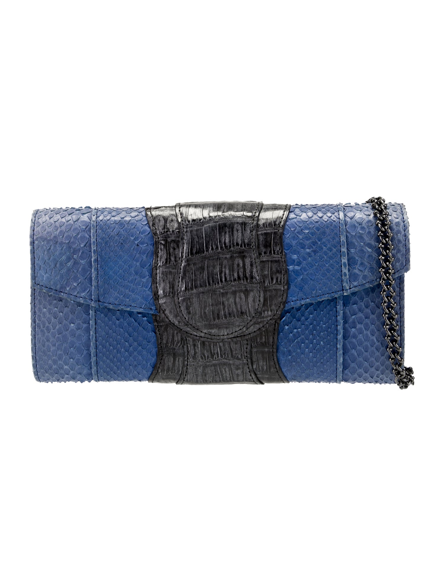 Khirma Eliazov Snakeskin Clutch