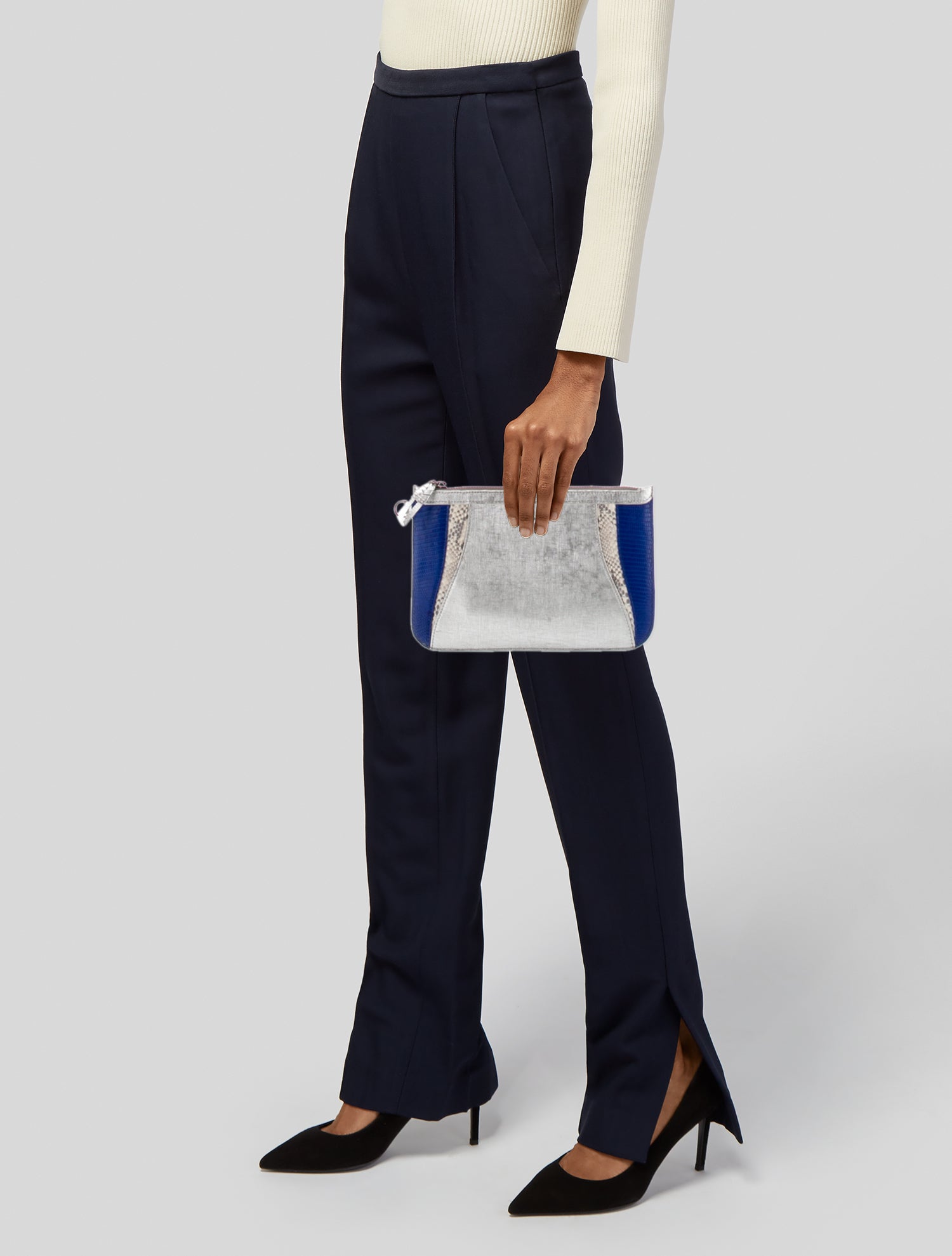 Khirma Eliazov Leather Clutch