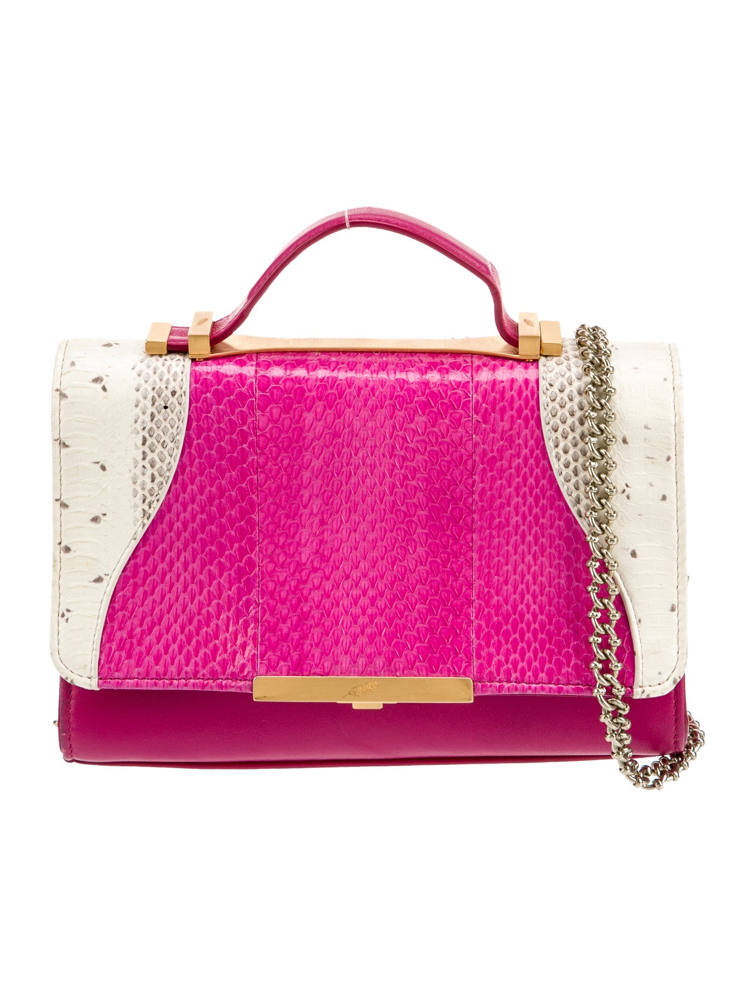 Khirma Eliazov Leather Top Handle Bag