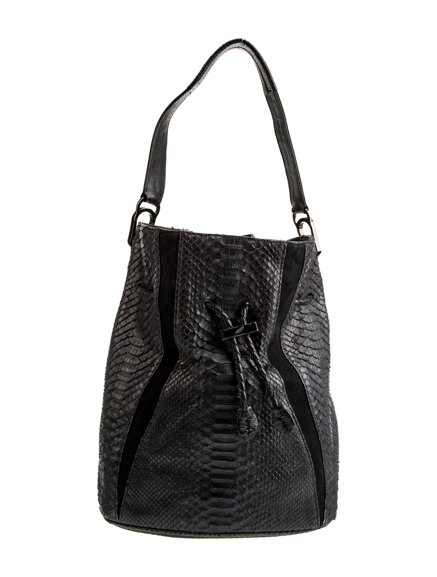 Khirma Eliazov Snakeskin Shoulder Bag