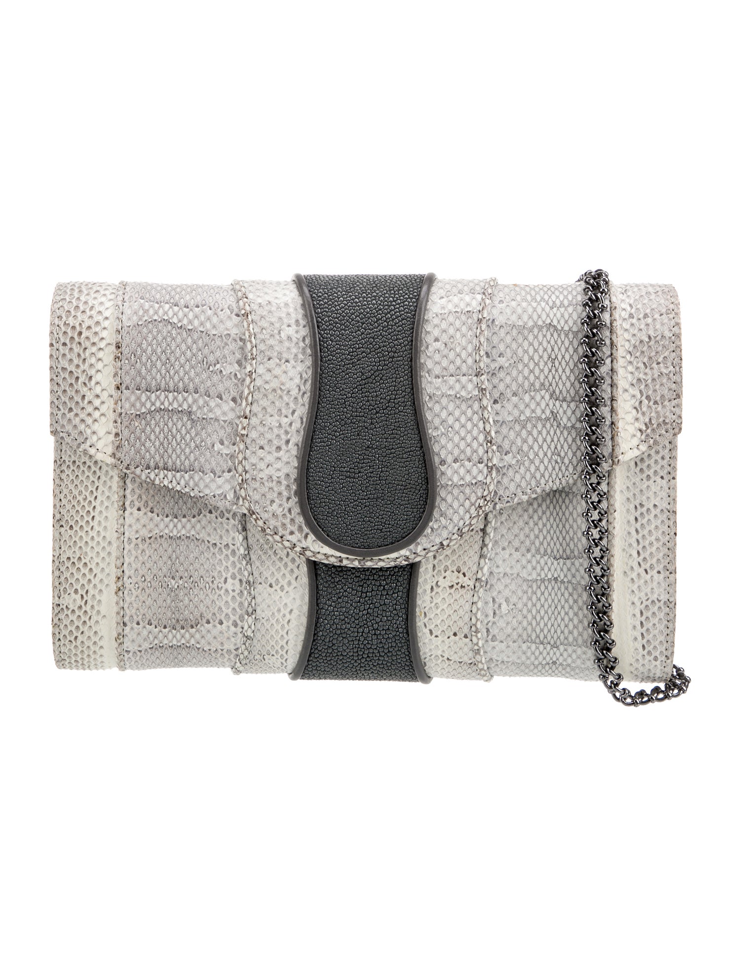 Khirma Eliazov Leather Clutch