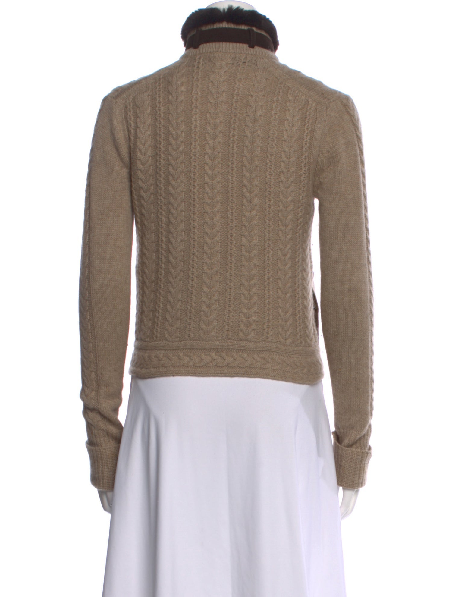 Qi Cashmere Cashmere Turtleneck Sweater