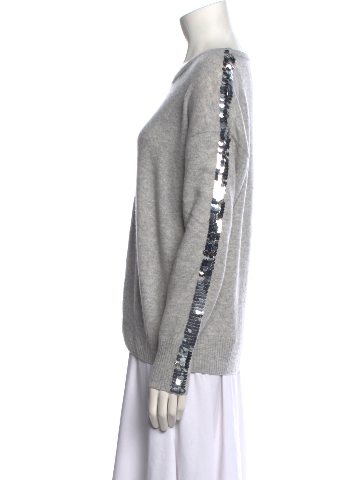 Qi Cashmere Cashmere Scoop Neck Sweater