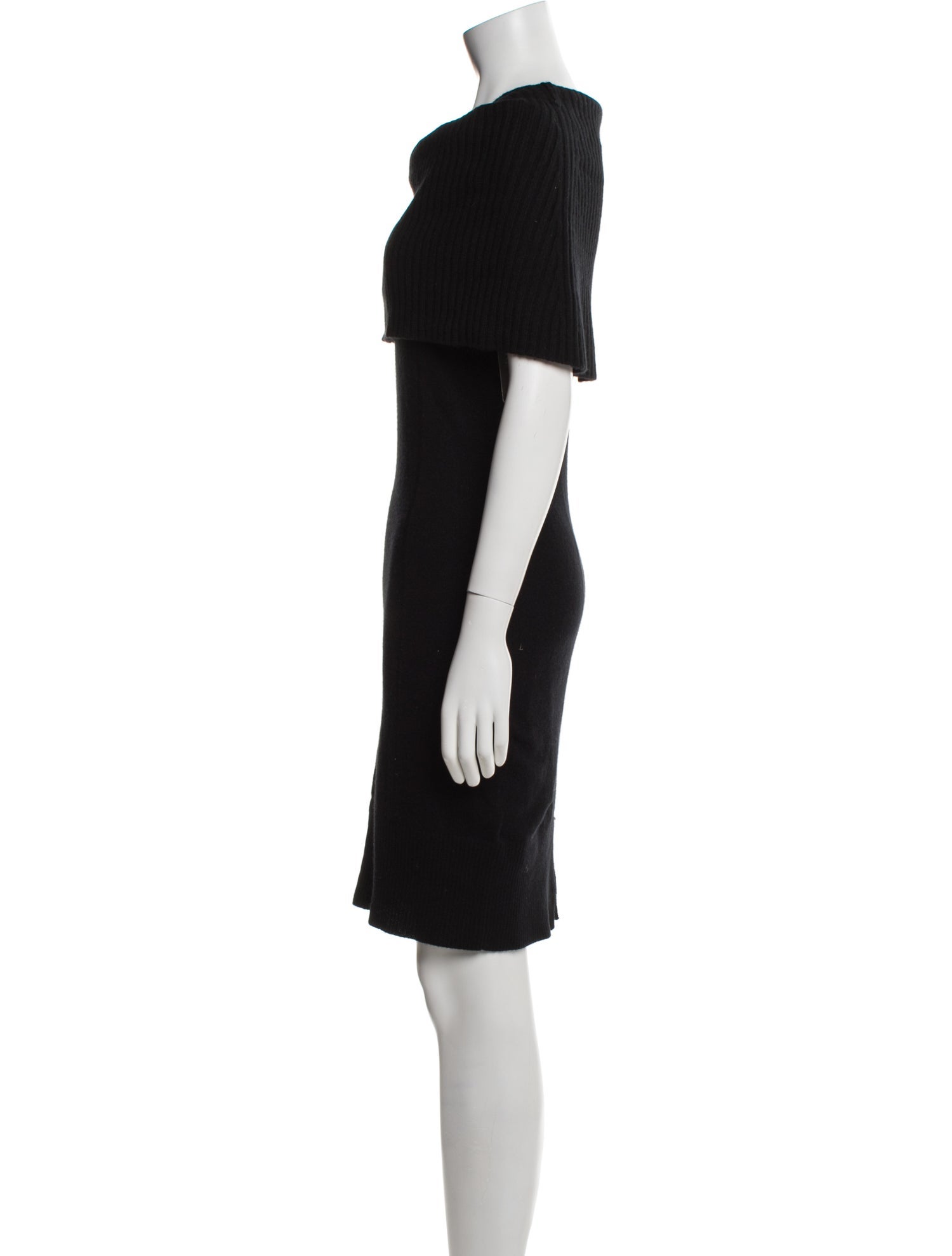 Qi Cashmere Cashmere Knee-Length Dress
