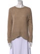 Qi Cashmere Cashmere Scoop Neck Sweater