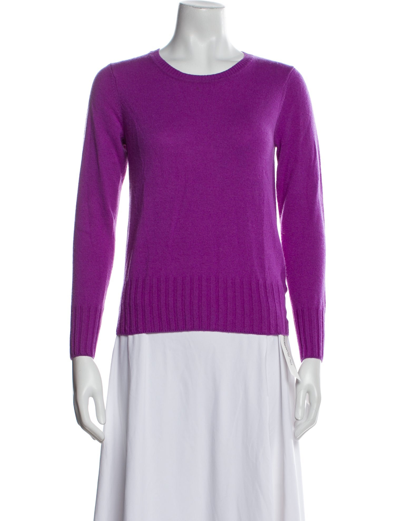 Qi Cashmere Cashmere Scoop Neck Sweater