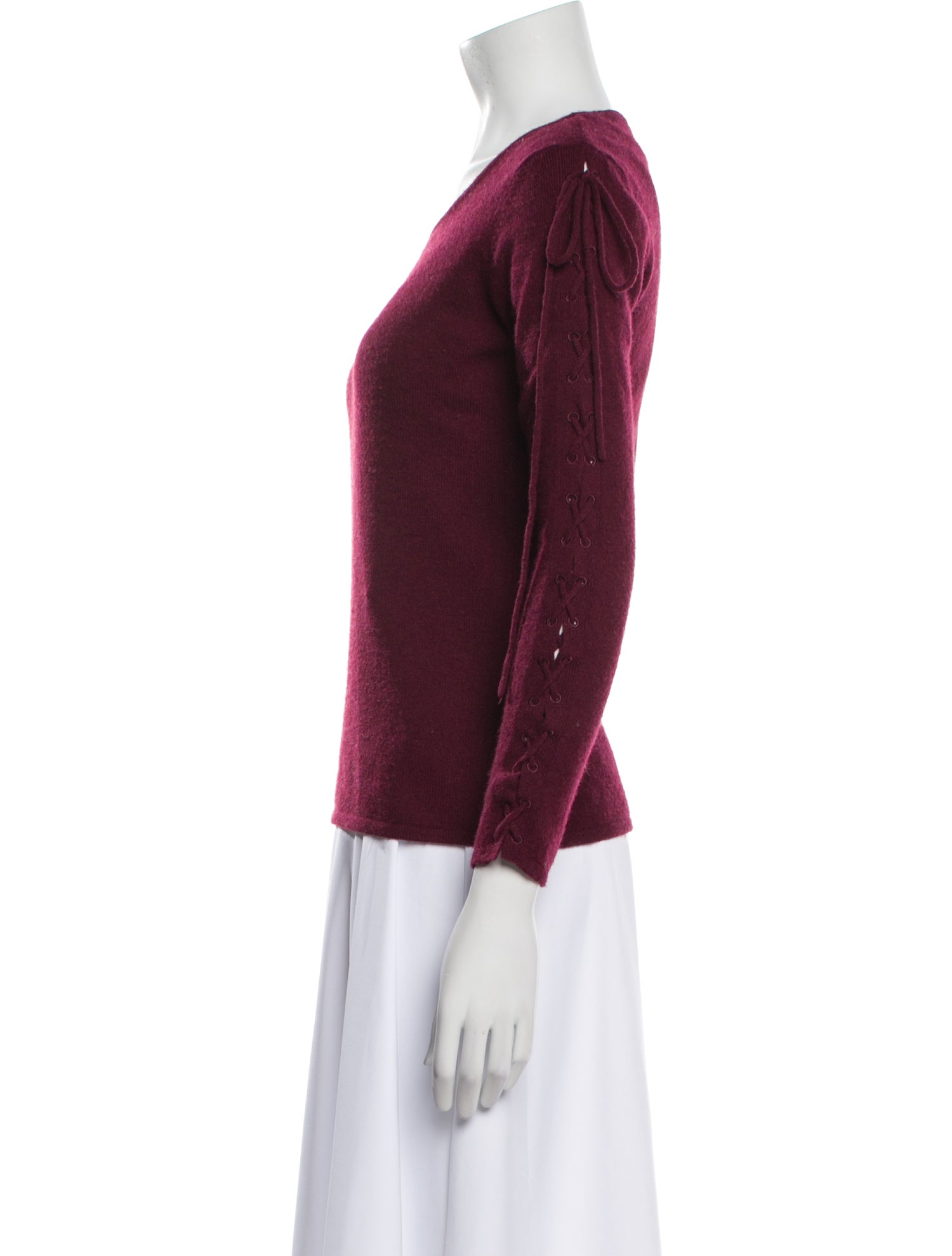 Qi Cashmere Cashmere Scoop Neck Sweater