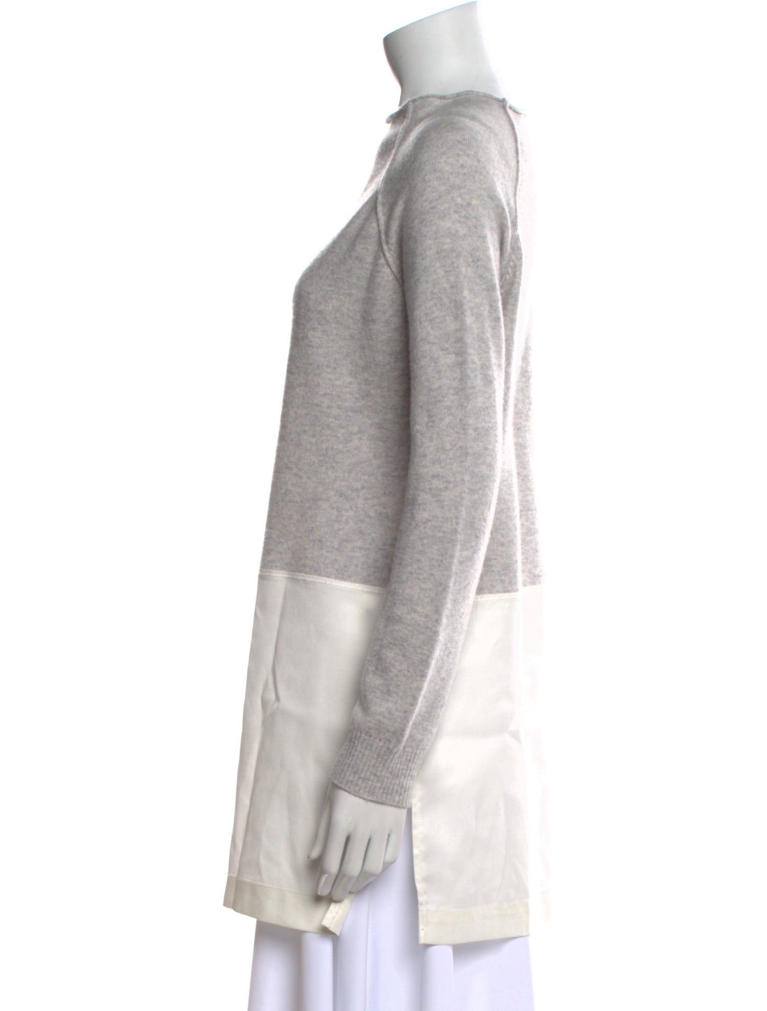 Qi Cashmere Cashmere Striped Sweater