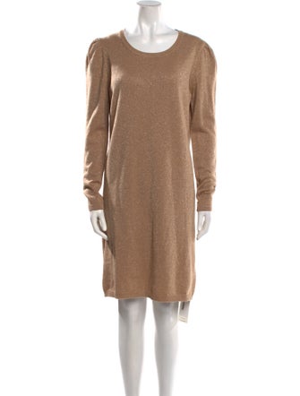 Qi Cashmere Wool Mini Dress