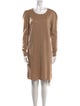 Qi Cashmere Wool Mini Dress