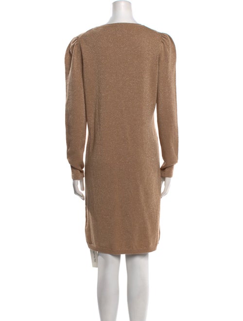 Qi Cashmere Wool Mini Dress
