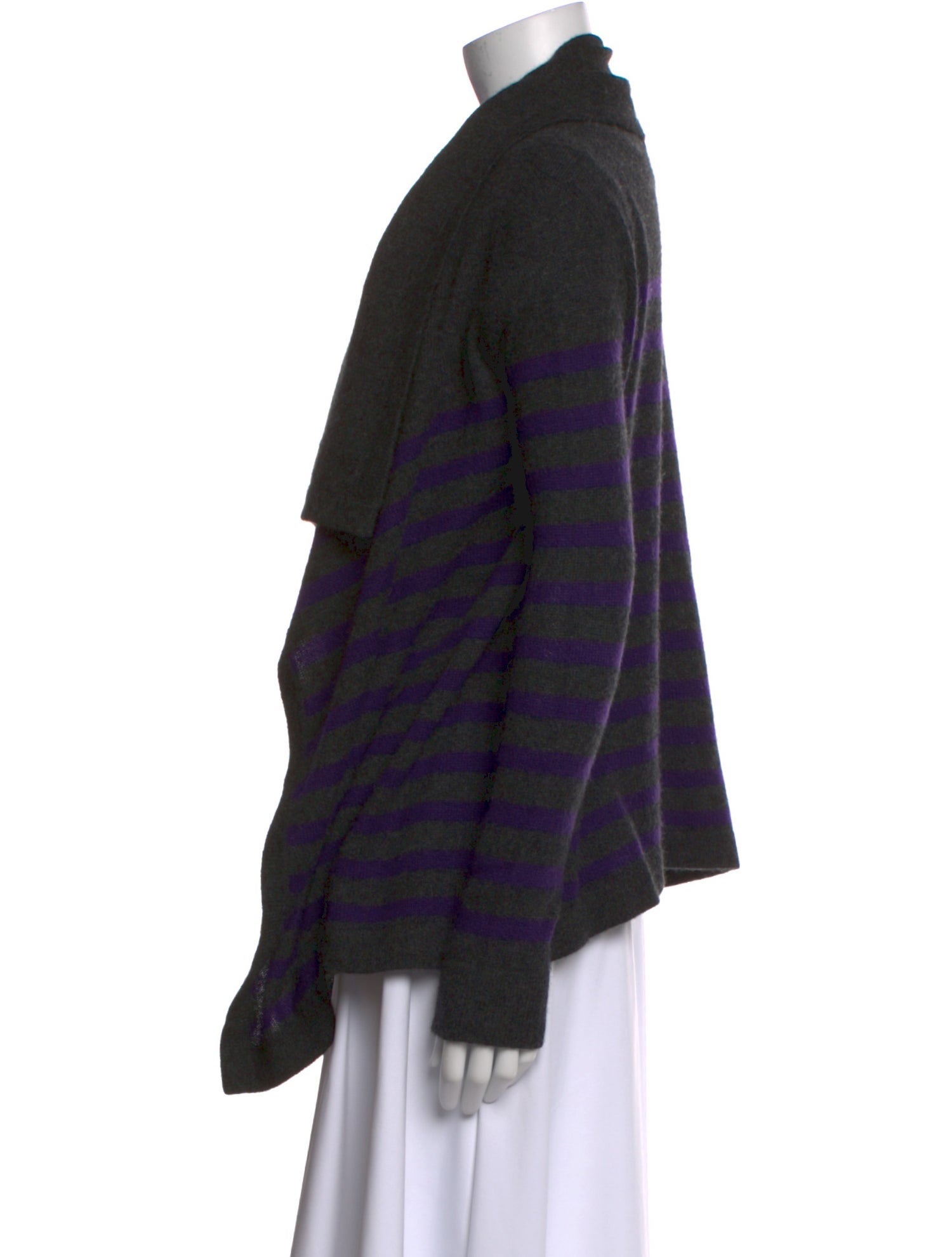 Qi Cashmere Cashmere Striped Sweater