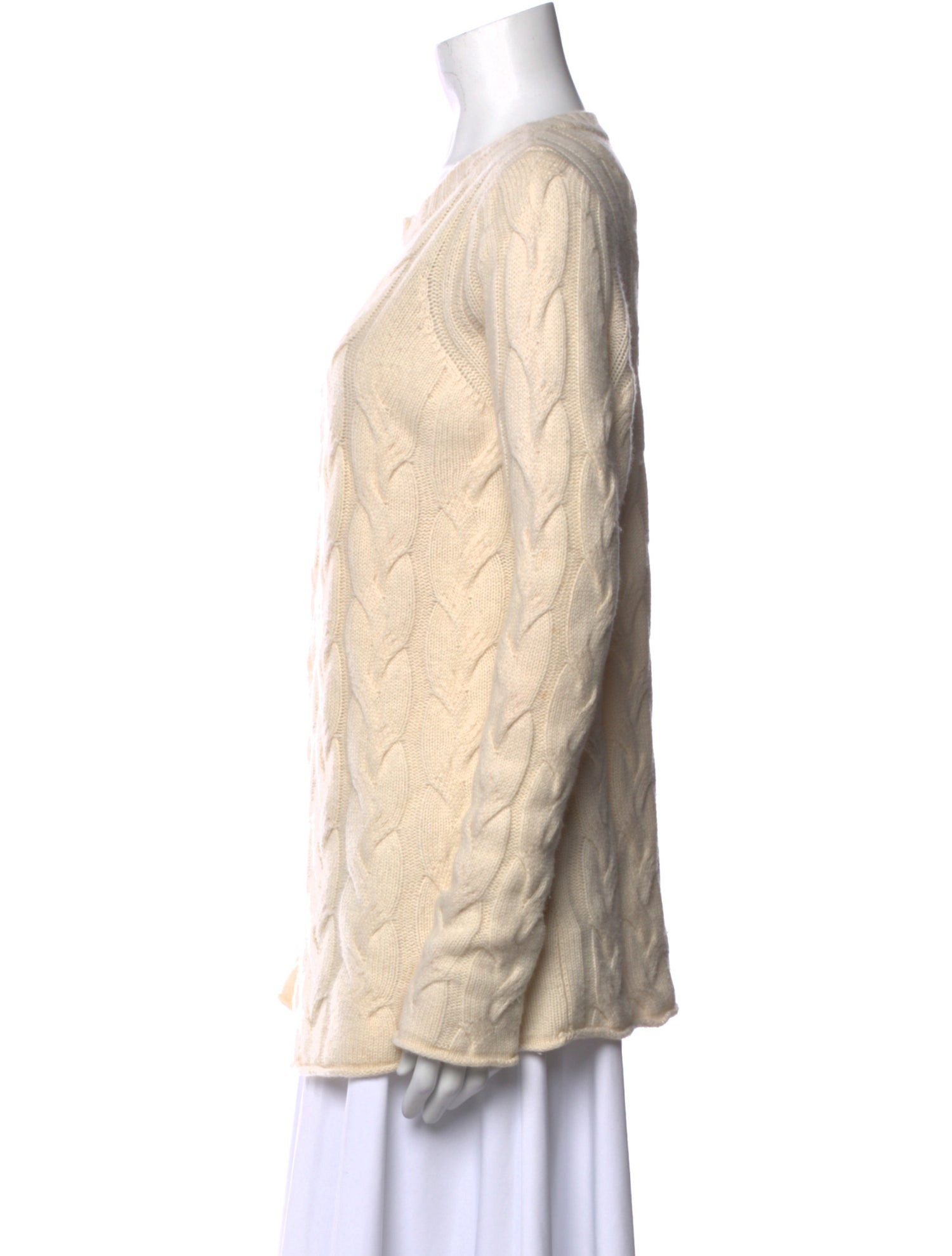 Qi Cashmere Cashmere Scoop Neck Sweater