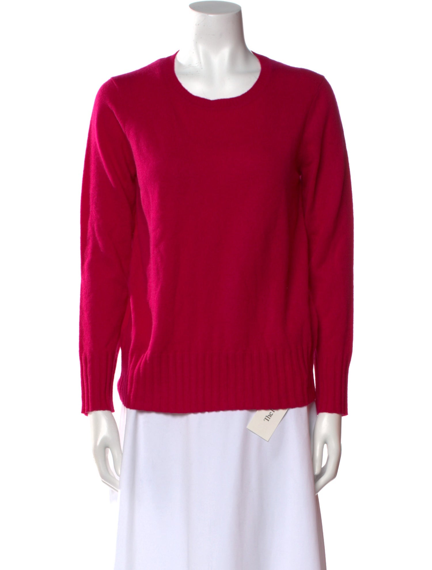 Qi Cashmere Cashmere Scoop Neck Sweater w/ Tags