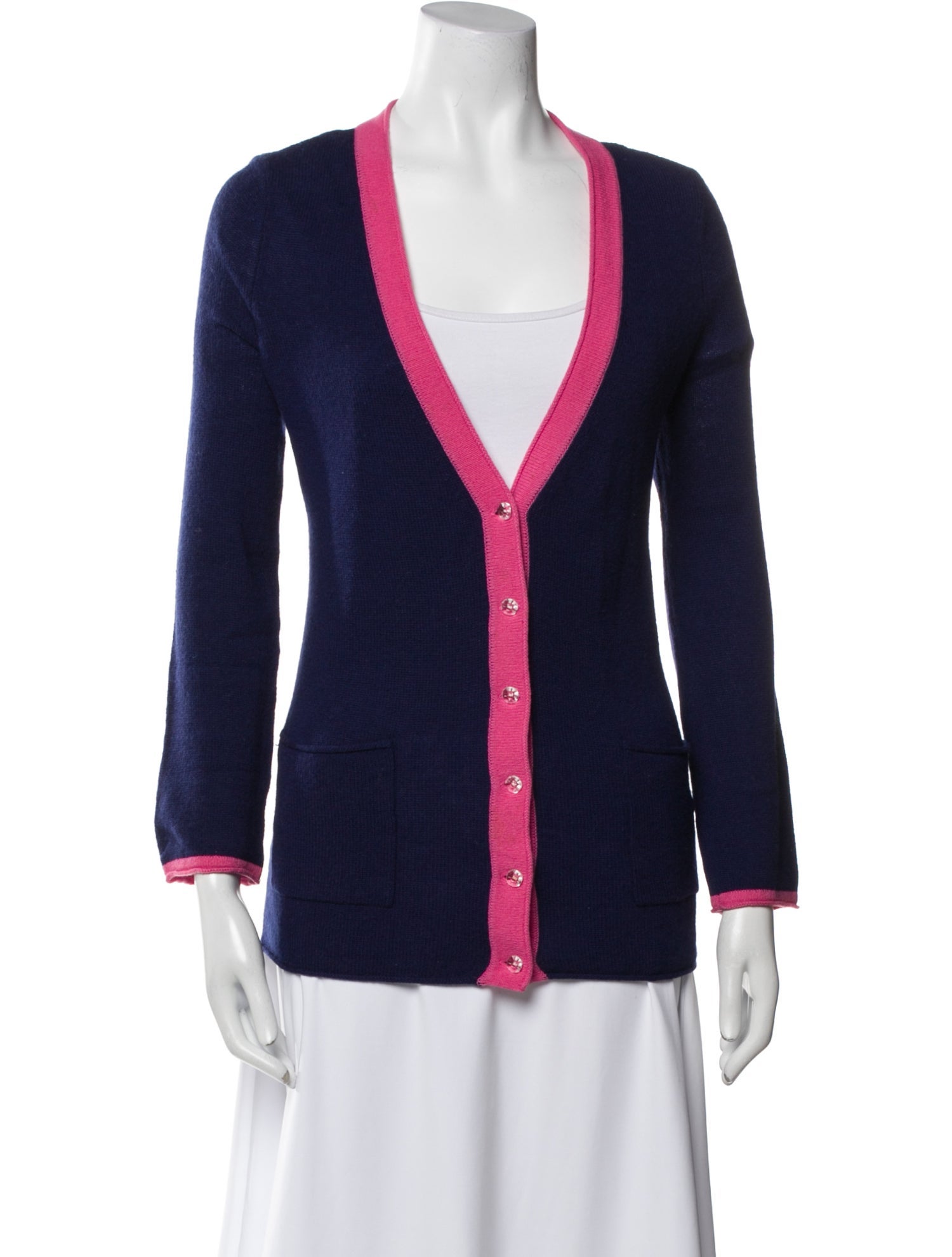 Qi Cashmere Cashmere V-Neck Sweater