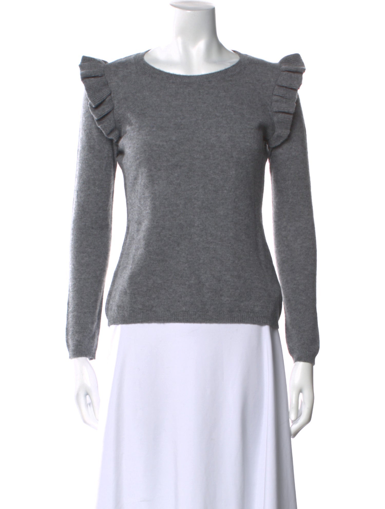 Qi Cashmere Cashmere Scoop Neck Sweater