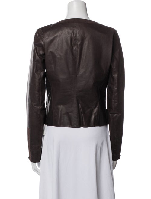 M0851 Leather Biker Jacket