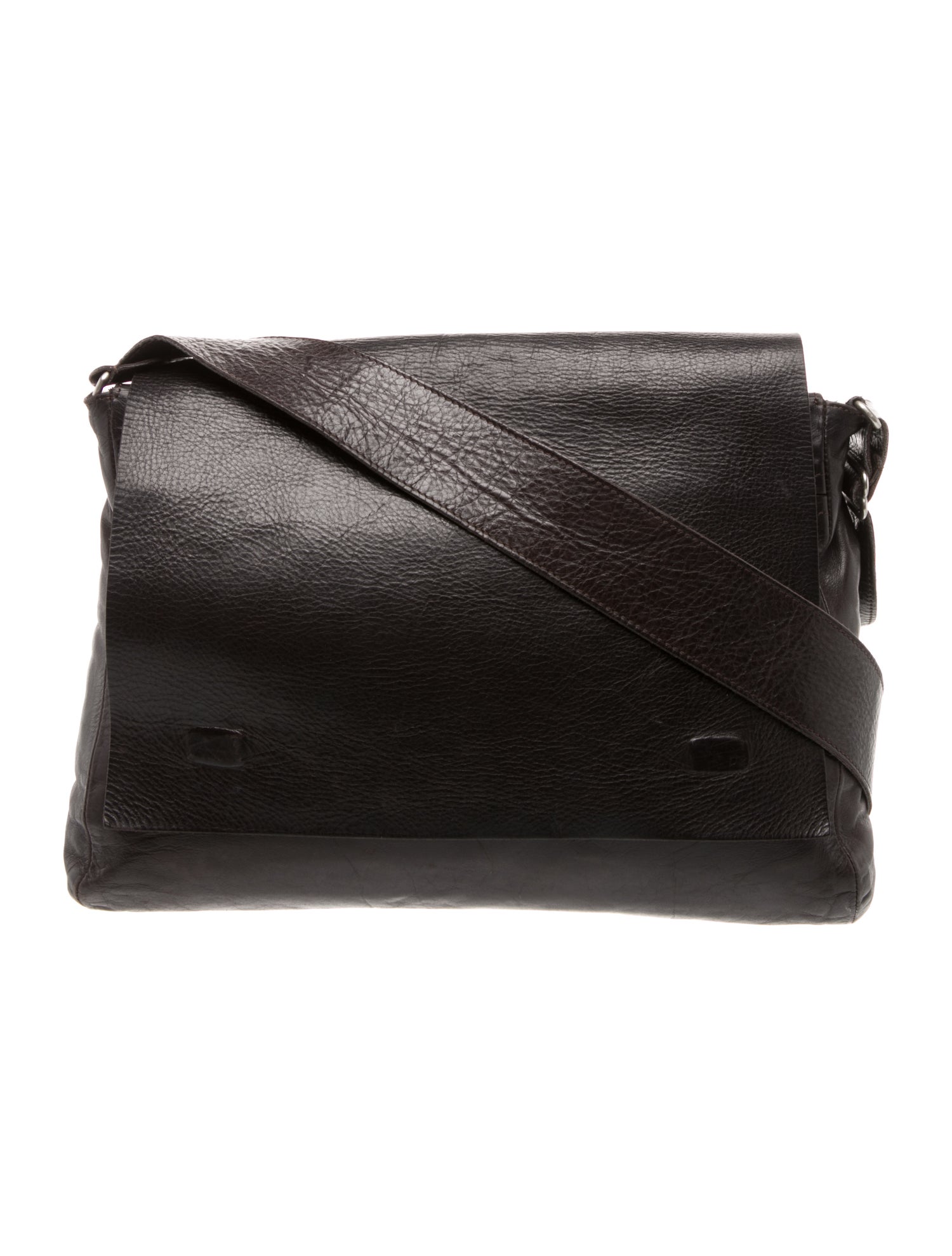 M0851 Leather Messenger Bag