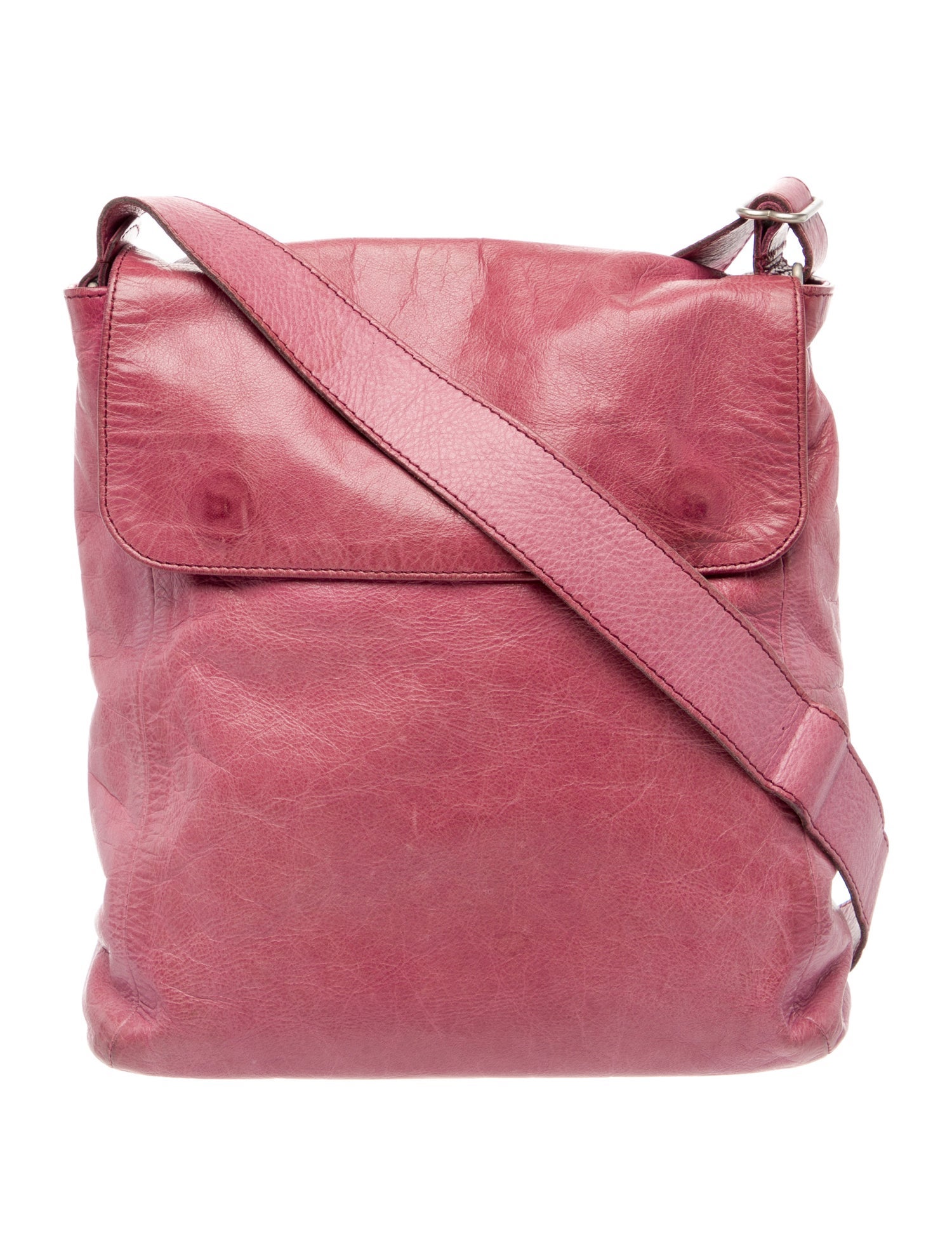 M0851 Leather Messenger Bag