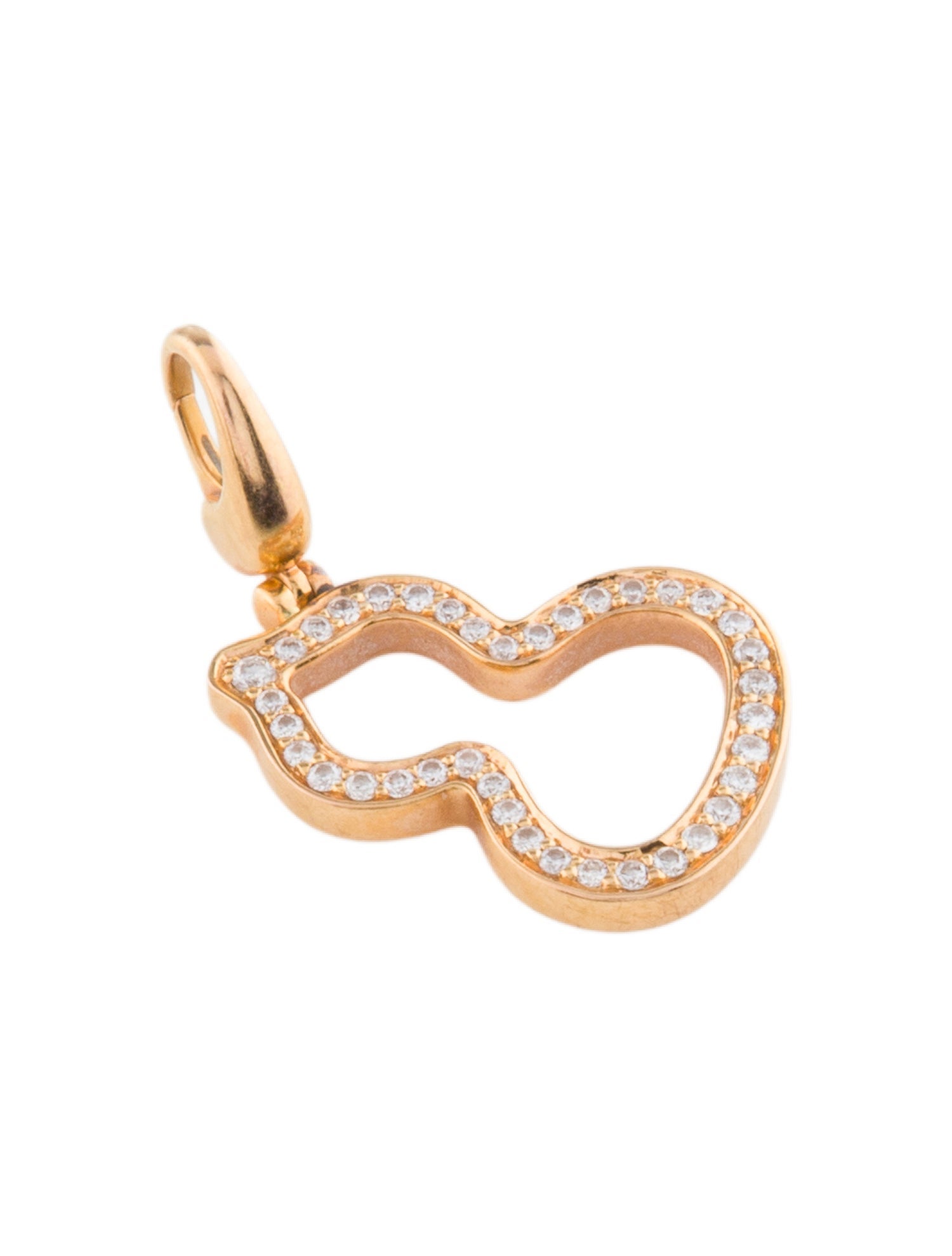 Qeelin 18K Diamond Medium Wulu Jug Charm