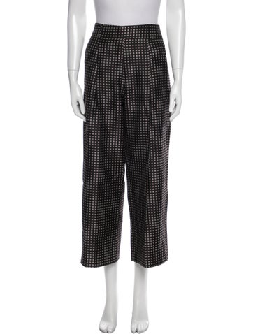 QL2 Quelledue Pants Polka Dot Print Wide Leg Us10, It46 | L