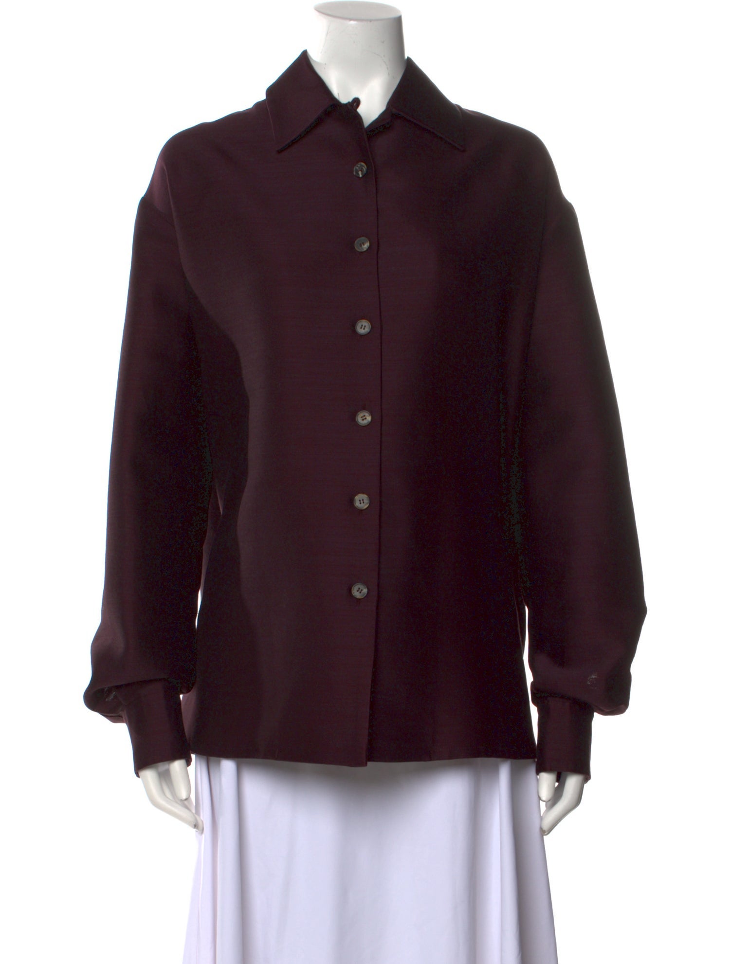 QL2 QUELLEDUE Long Sleeve Button-Up Top w/ Tags