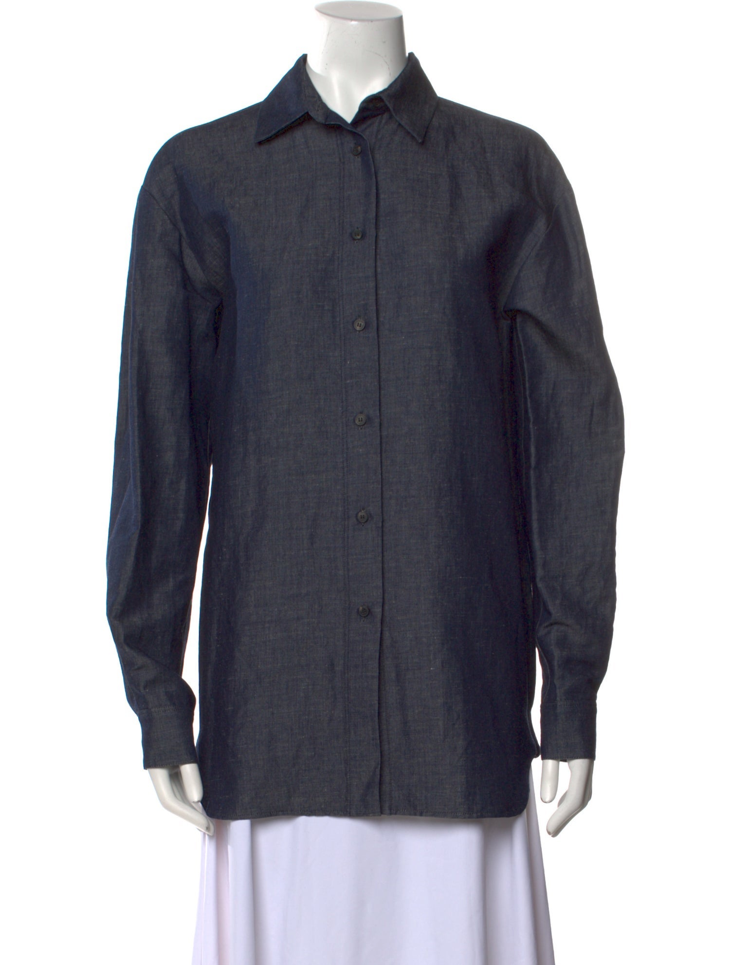 QL2 QUELLEDUE Long Sleeve Button-Up Top w/ Tags