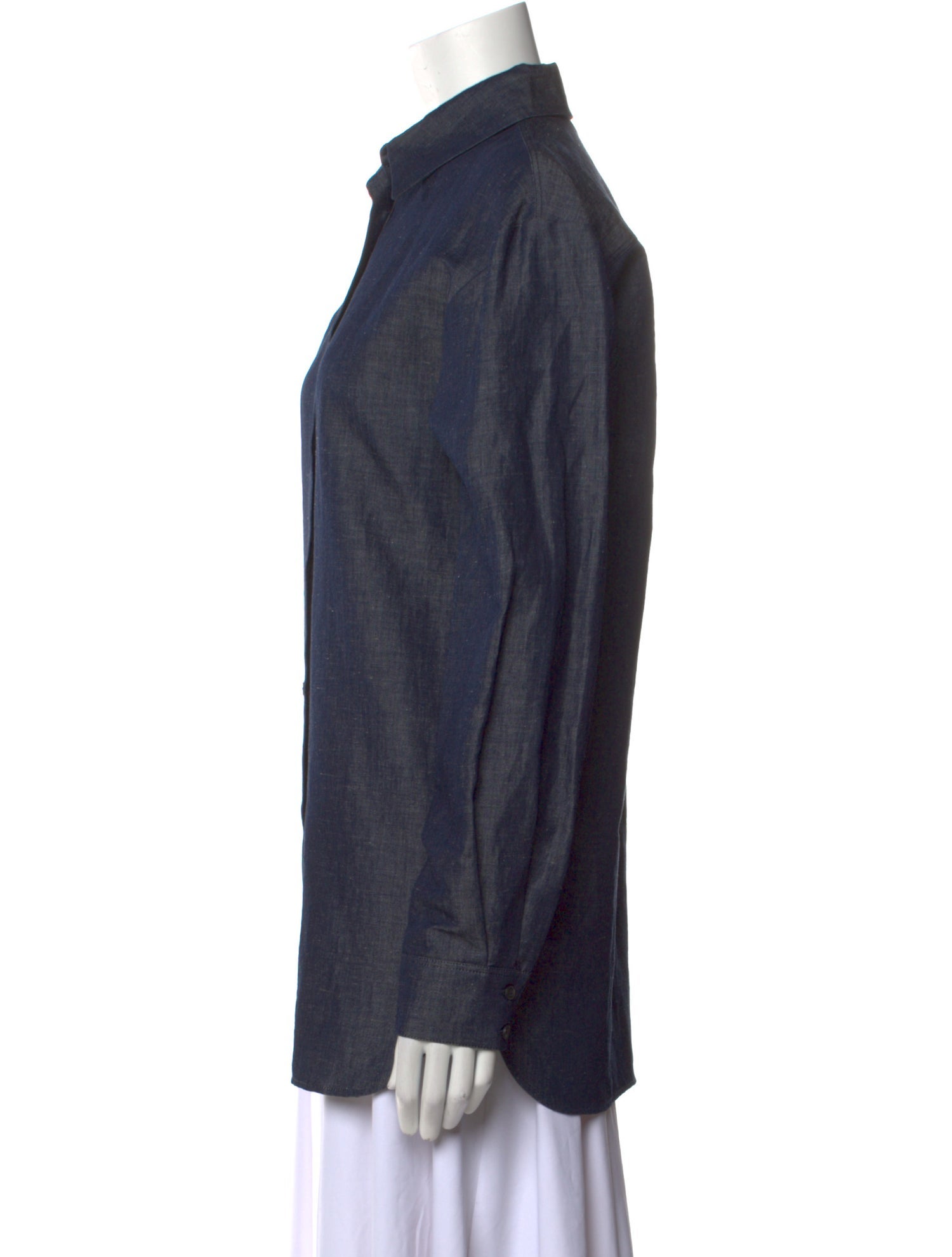 QL2 QUELLEDUE Long Sleeve Button-Up Top w/ Tags