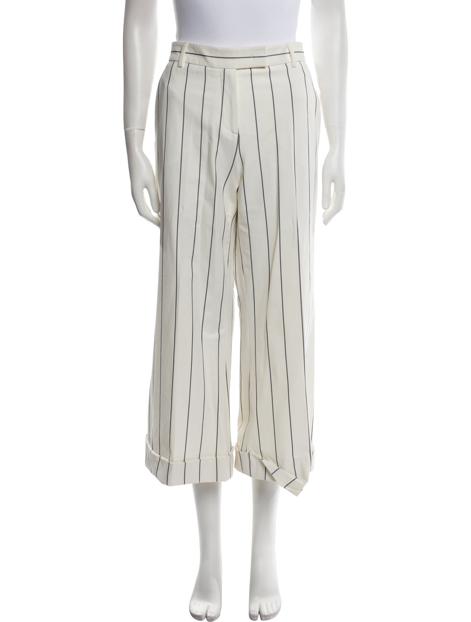 QL2 QUELLEDUE Striped Wide Leg Pants