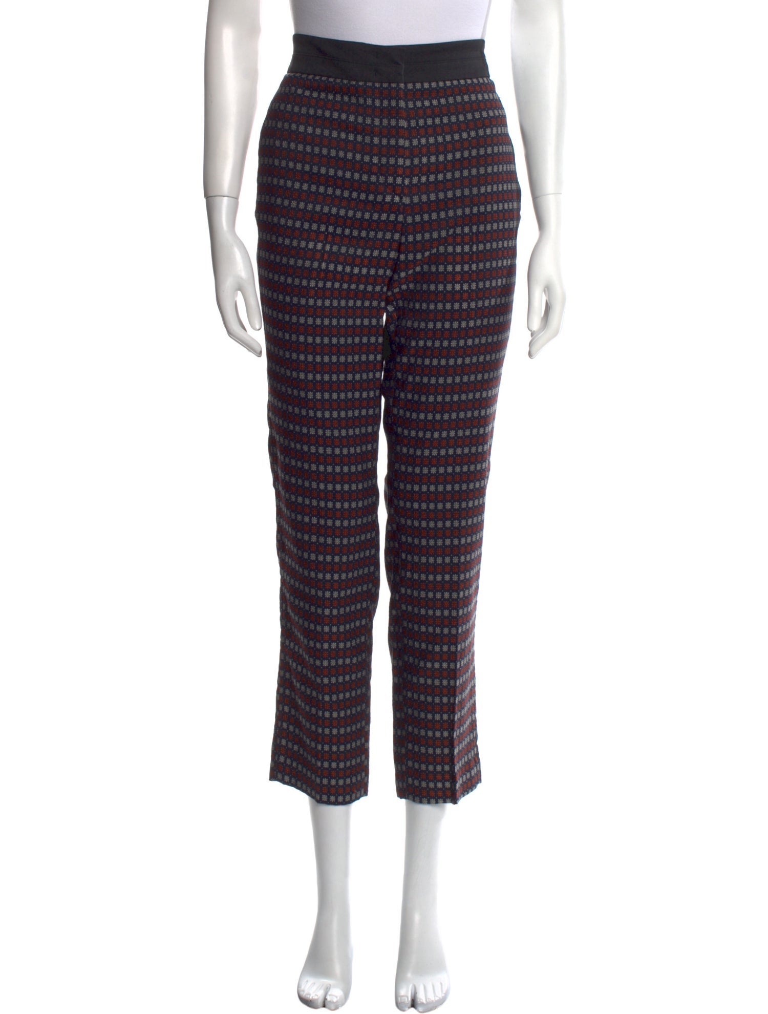 QL2 QUELLEDUE Striped Straight Leg Pants