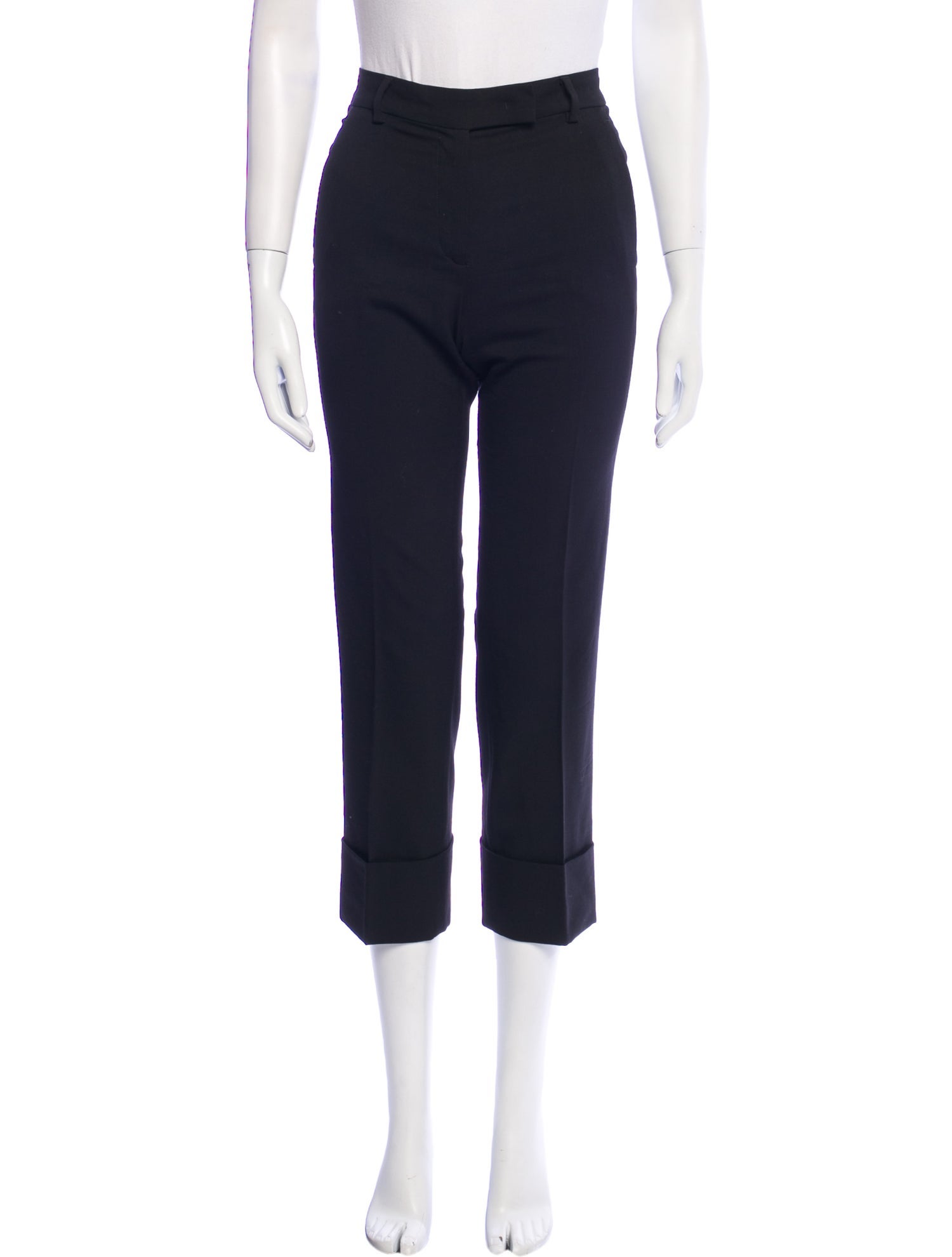 QL2 QUELLEDUE Virgin Wool Straight Leg Pants