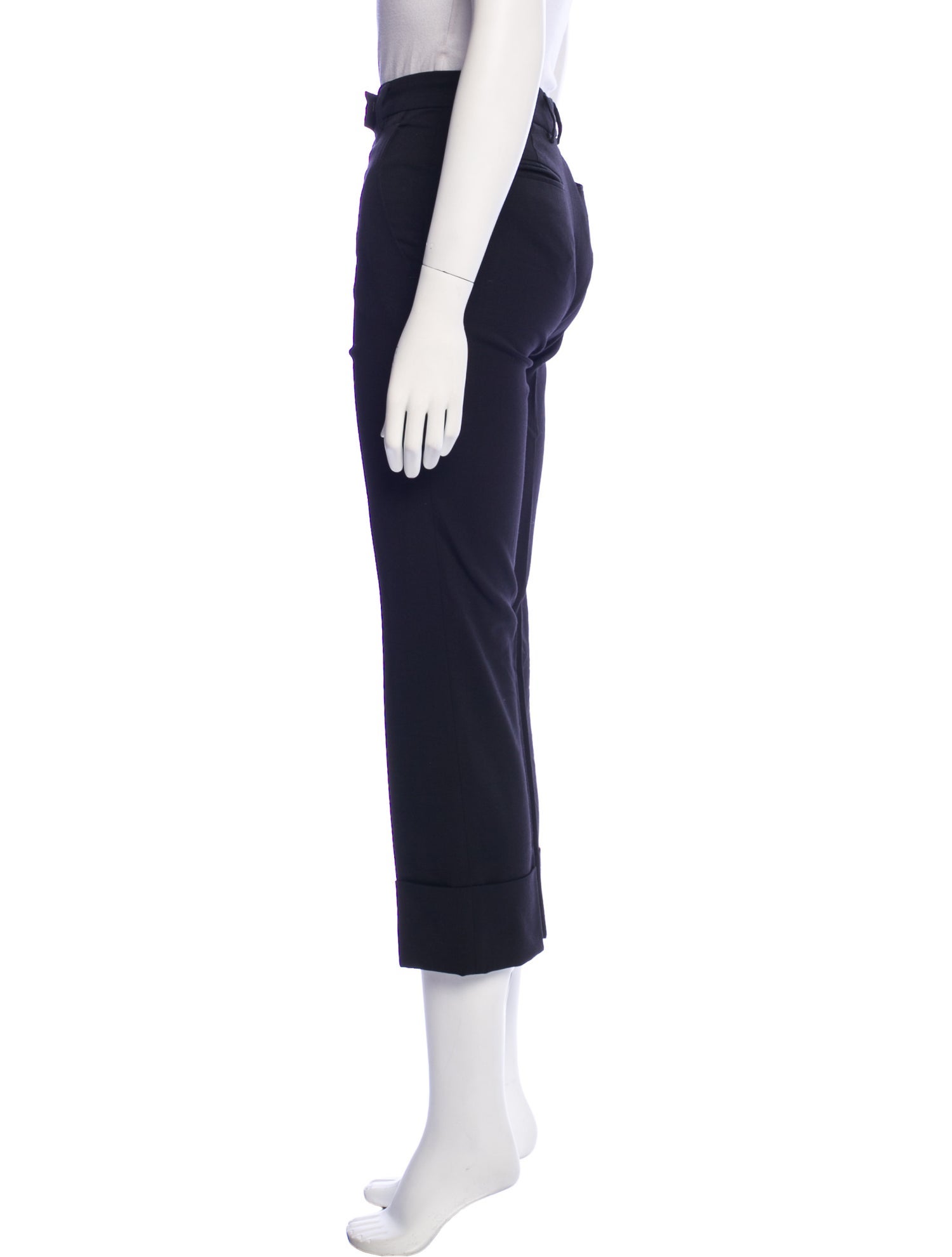 QL2 QUELLEDUE Virgin Wool Straight Leg Pants