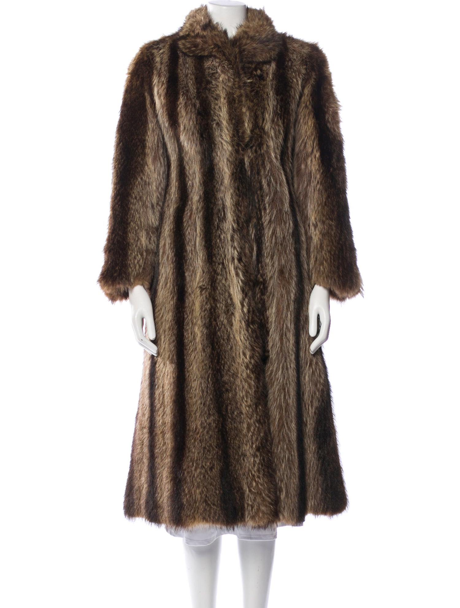 Albrechts Vintage Fur Fur Coat