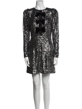 Queens of archive Crew Neck Mini Dress