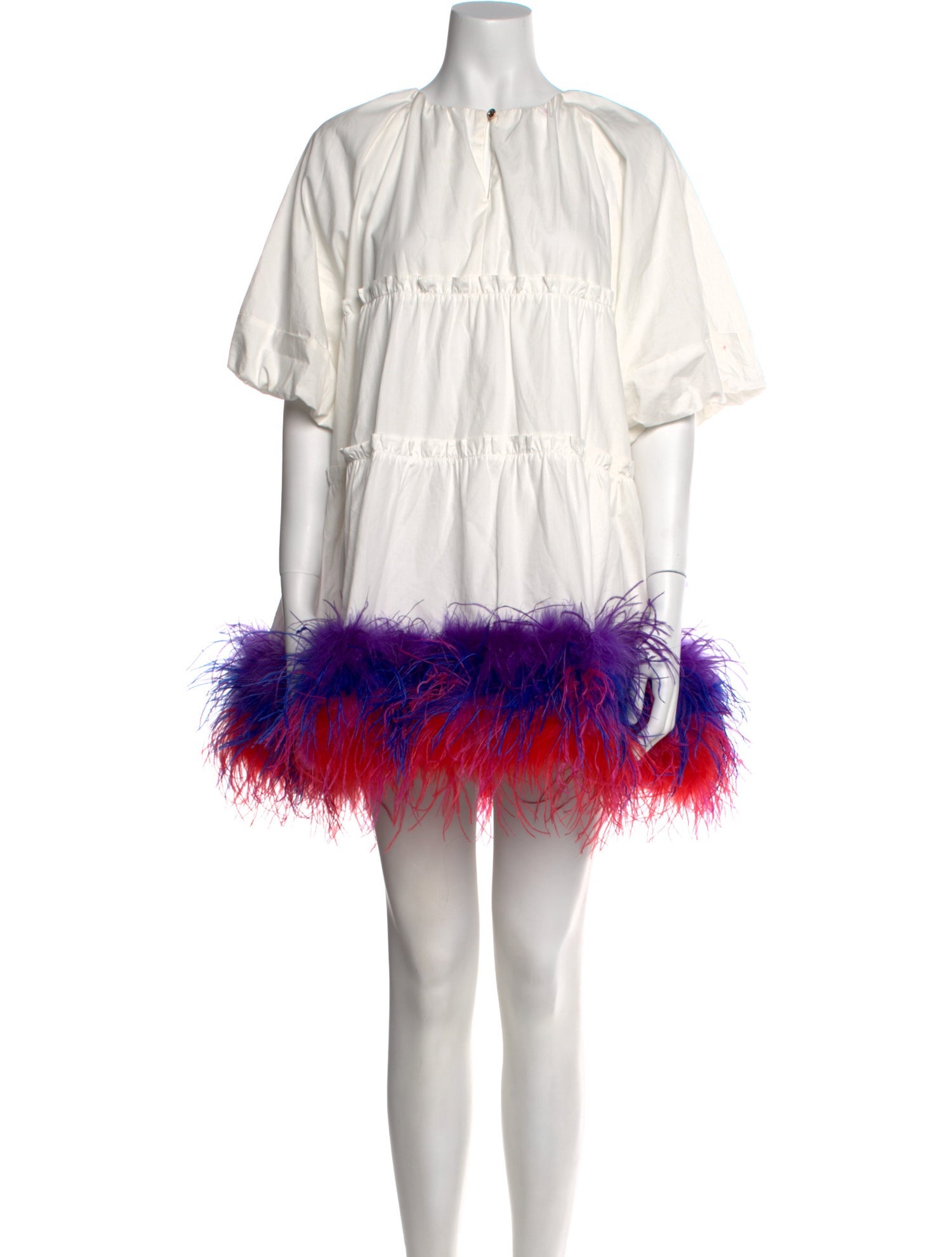 Queen Of Sparkles Crew Neck Mini Dress