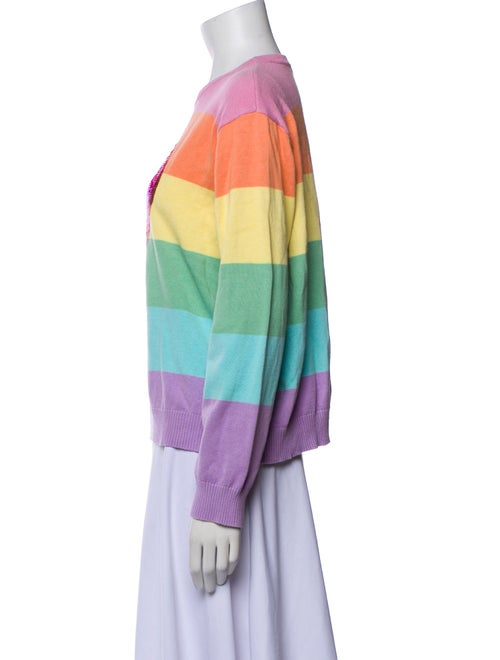 Queen Of Sparkles Printed Crew Neck Sweater