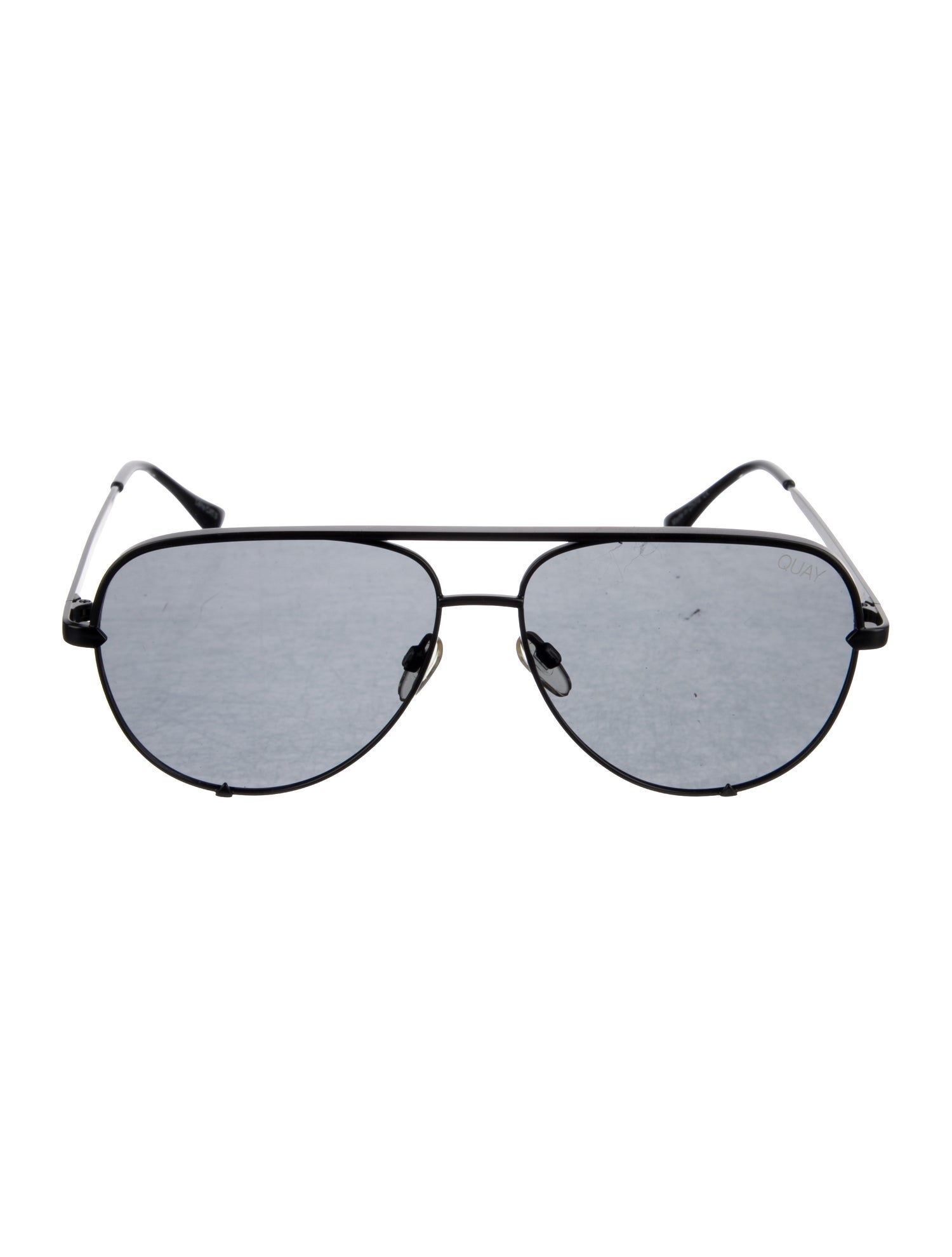 Quay x Desi High Key Aviator Sunglasses