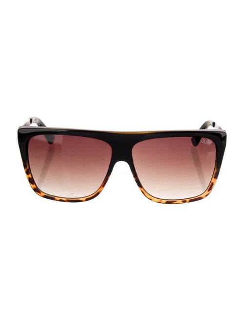 Quay x Desi Oversize Gradient Sunglasses