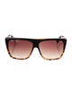 Quay x Desi Oversize Gradient Sunglasses