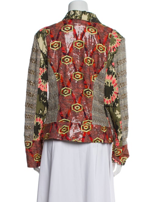 Save The Queen Printed Blazer