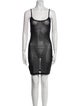 Save The Queen Nylon Mini Dress