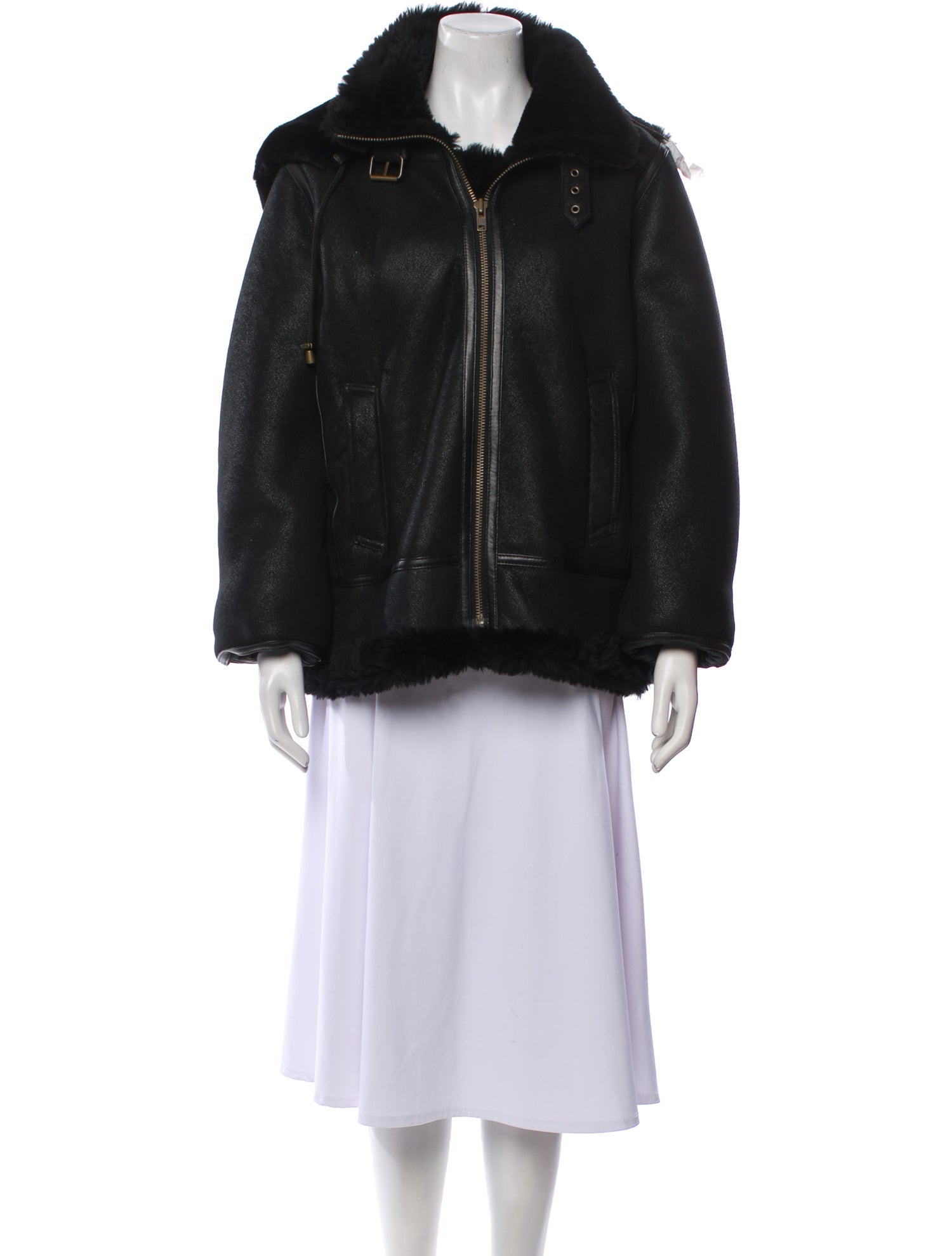 Quince Shearling Faux Fur Coat