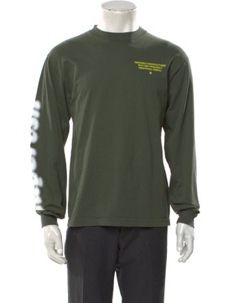 Supervsn Graphic Print Crew Neck Sweatshirt