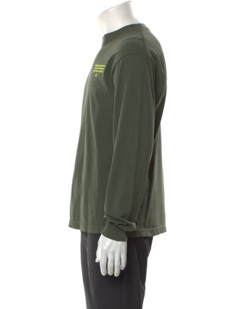 Supervsn Graphic Print Crew Neck Sweatshirt