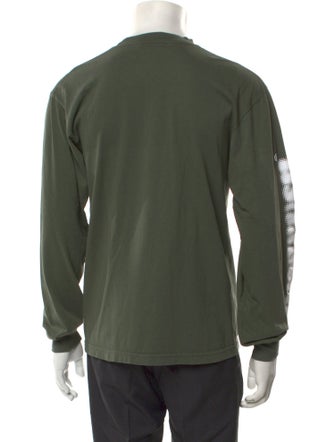 Supervsn Graphic Print Crew Neck Sweatshirt