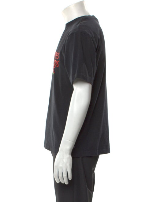 Supervsn Graphic Print Crew Neck T-Shirt