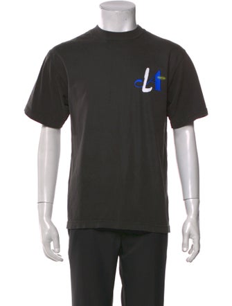 Supervsn Graphic Print Crew Neck T-Shirt