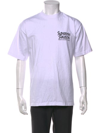 Supervsn Graphic Print Crew Neck T-Shirt